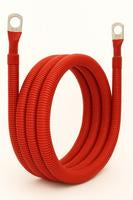 C8-InvKit — câble rouge SGR 2/0 AWG avec gaine fendue